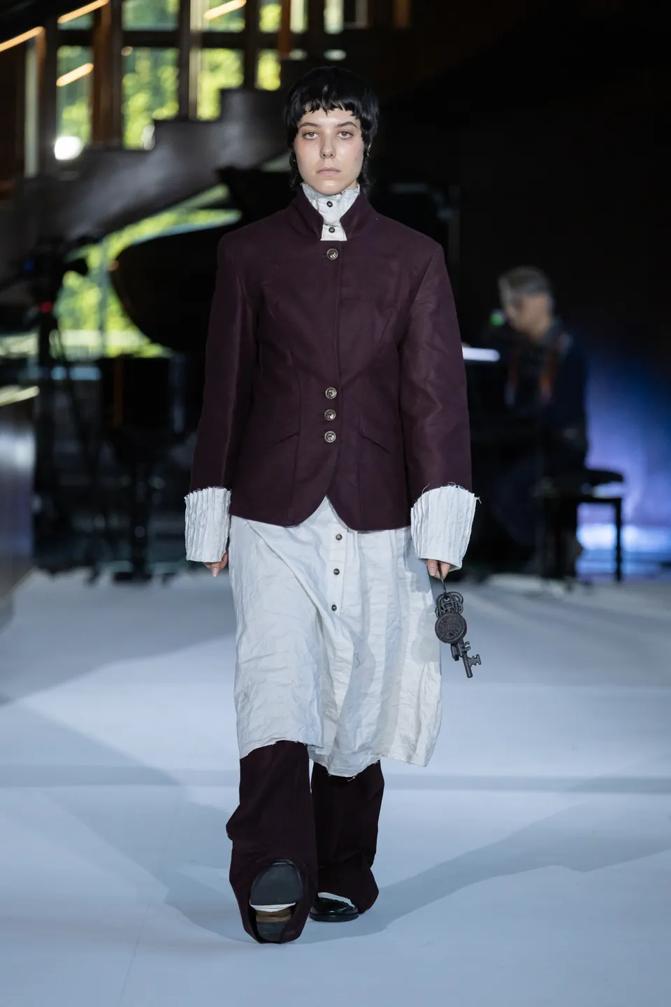 PostMortem Look 2 on the NABA Recipes 2026 runway
